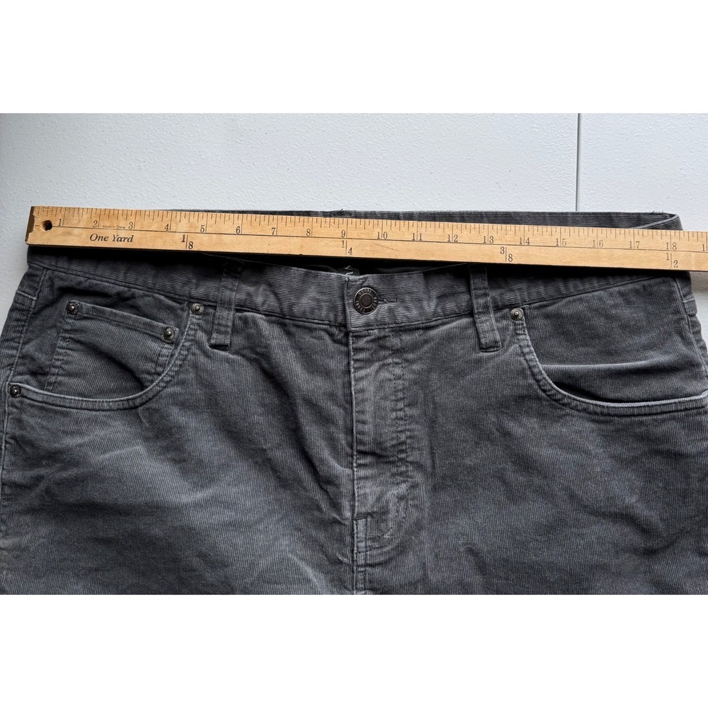 Vuori Pants Mens Corduroy Gray size 36x30 Preppy Casual Dressy - Picture 11 of 11